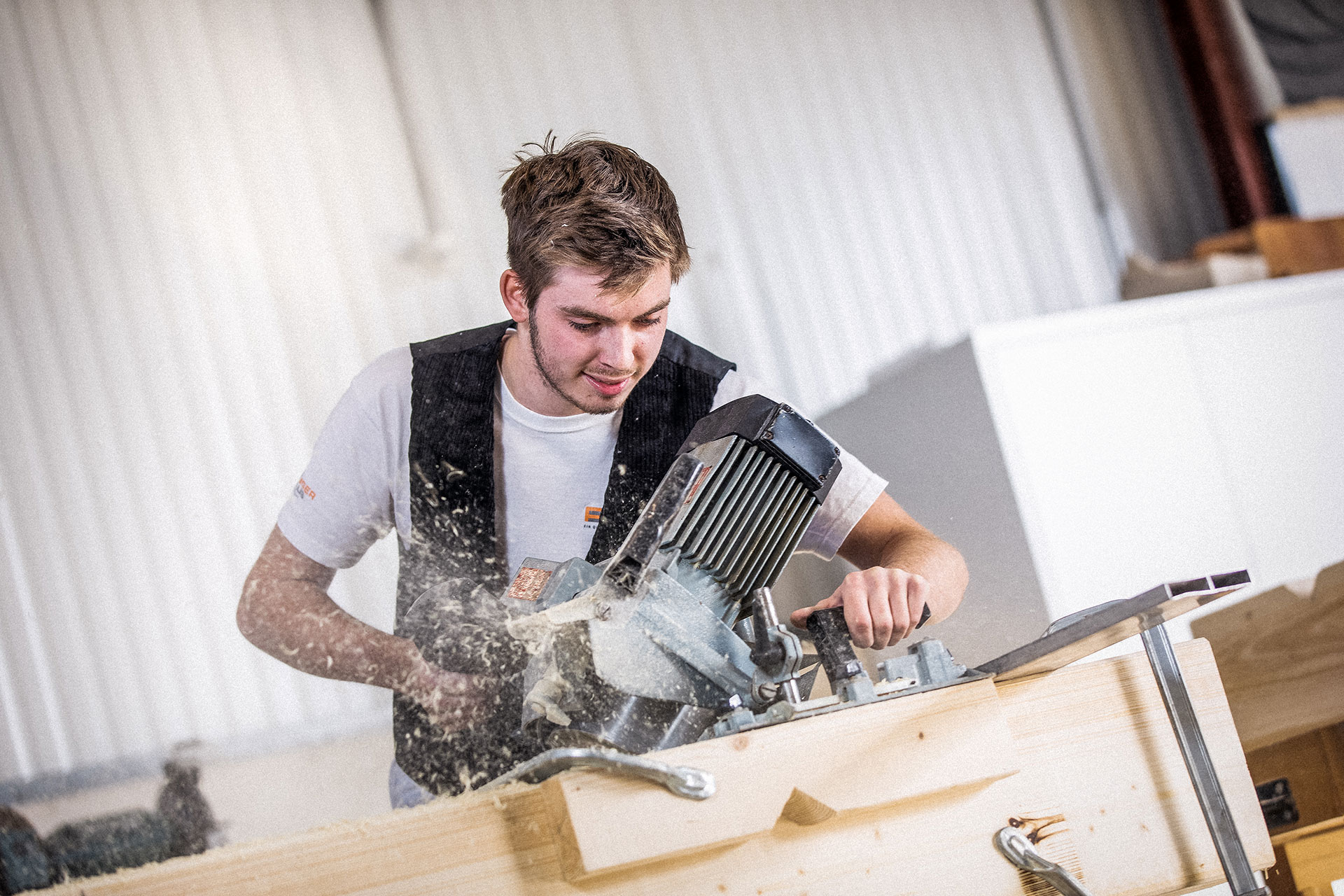 Karriere bei FingerHaus - Ausbildung als Zimmerer
