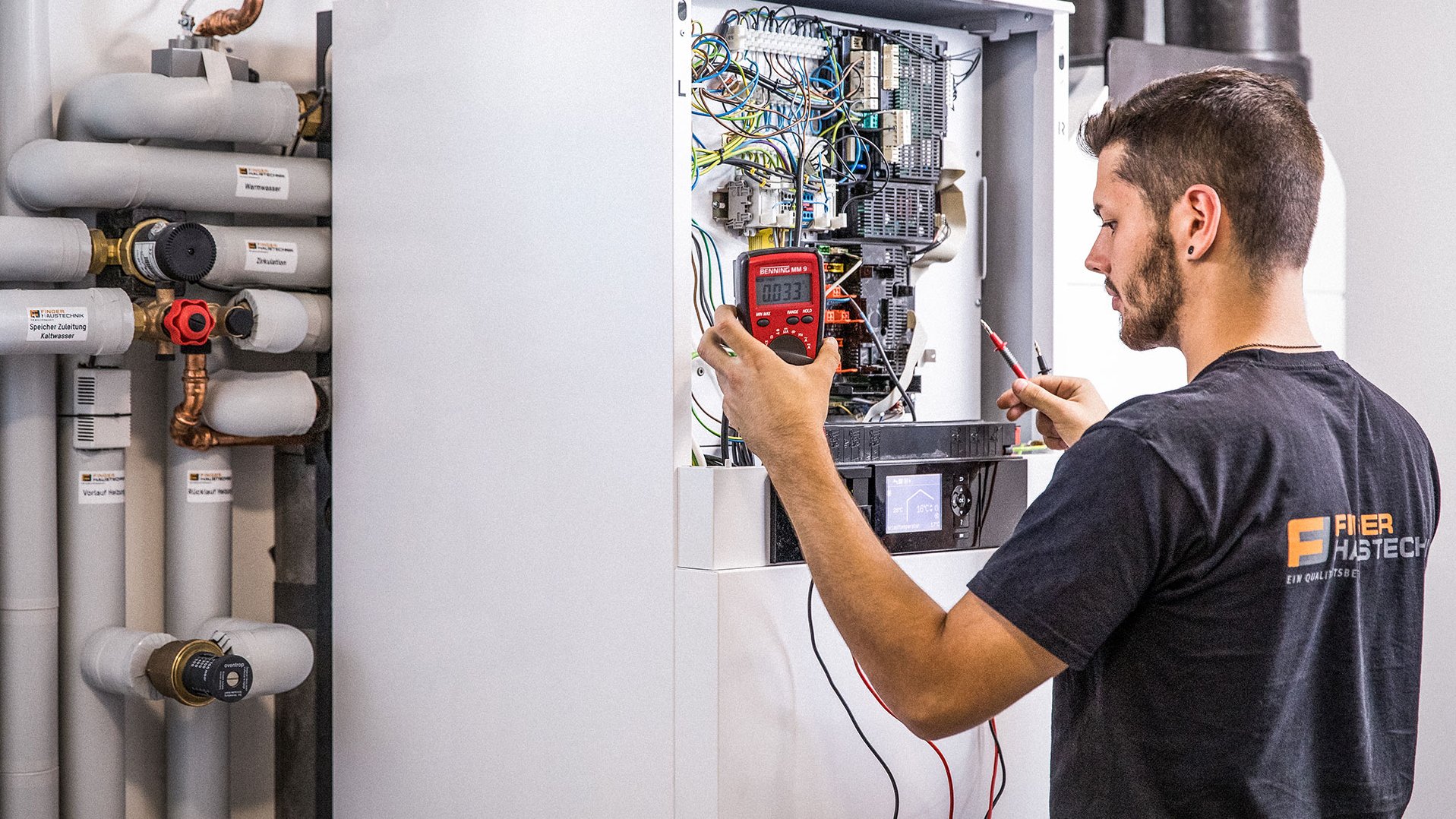 Ausbildungsberuf Anlagenmechaniker (w/m/d) für Sanitär-, Heizung- und Klimatechnik bei FingerHaus